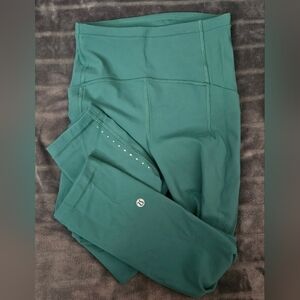 NWOT Lululemon Swift Speed HR Crop 21" (Teal Lagoon) Legging